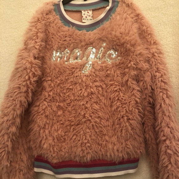 Belle Du Jour Other - Belle Du Jour Magic Fuzzy Top girls Size Large
